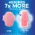 Always InFinity FlexFoam Pads with Wings Extra Heavy Overnight Absorbency Size 5 Unscented Perspective: top
