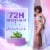 Secret Fresh Clear Gel Antiperspirant and Deodorant for Women, Oceanside, 2.6 oz Perspective: top