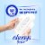 Always Infinity Size 2 Super Absorbency Unscented FlexFoam Pads with Wings Perspective: top