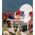 Adams Quik-Fold Table - White Perspective: top