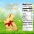 Lindt GOLD BUNNY Milk Chocolate Easter Candy Bunny Perspective: top