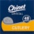 Chinet® Cut Crystal Cutlery 48 Count Perspective: top