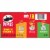 Pringles® Variety Pack Potato Crisps Chips Perspective: top
