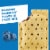 Kellogg's Pop-Tarts Unfrosted Blueberry Toaster Pastries Perspective: top