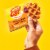 Eggo® Spicy Maple Flavor Belgian-Style Street Waffles Perspective: top