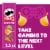 Pringles® Carnitas Taco Potato Crisps Chips Perspective: top