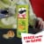 Pringles® Dill Pickle Potato Crisps Chips Perspective: top
