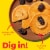 Eggo® Protein Vanilla Frozen Pancakes Perspective: top