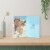 Snap® 4x6 Clear Bent Acrylic Double Photo Frame Perspective: top