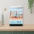 Snap® 5x7 Clear Photo Frame with Black Base Perspective: top