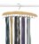 Whitmor 6 in. H x 5 in. W x 17-1/8 in. L Wood Non-Slip Tie/Belt Organizer 1 pk - Total Qty: Perspective: top