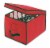 Whitmor Christmas Light Storage Box - Red Perspective: top