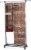 Whitmor Chrome Deluxe Extendable Garment Rack - Ebony/Silver Perspective: top