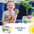 DOLE® Fruit Bowls® Pineapple in Lime Flavored Gel Cups Perspective: top