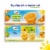 DOLE® Fruit Bowls® Yellow Cling Diced Peaches & Mixed Fruit in 100% Fruit Juice Cups Variety Pack Perspective: top