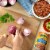 Bush's Pinto Beans in a Medium Chili Sauce 16 oz Perspective: top