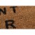 Novogratz Aloha Natural Count Your Blessings Doormat Perspective: top
