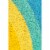 Novogratz Aloha Multi Hello Sunshine Outdoor Doormat Perspective: top
