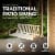 Jack Post Jennings Outdoor Traditional Patio Swing Hardwood Seat with Chains Perspective: top
