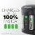 Energizer Recharge Pro Battery Charger AA and AAA batteries with 4 AA NiMH Rechargeable Batteries Perspective: top