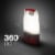 Energizer 1000 Lumens Battery Powered LED Lantern Perspective: top