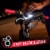 Energizer 130 Lumens Battery Powered Bike Light Set Perspective: top