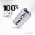 Energizer Lithium 9V Batteries 1 Pack, Lithium 9 Volt Batteries Perspective: top