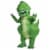 Toy Story 4 Rex Inflatable Child Costume Green, Child One Size Perspective: top