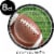 Creative Converting Fall Tailgate Plates Perspective: top