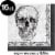 Creative Converting Skull & Spider Lunch Napkins Perspective: top