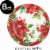 CC Paper Art Perfect Poinsettia Plates - 8 Pack Perspective: top