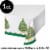 Hoffmaster Classic Christmas Tree Tablecloth Perspective: top