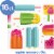 Party Creations Summer Outdoor Cocktail Napkins - Popsicle Fun Perspective: top
