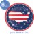 Creative Converting Patriotic Plates Perspective: top