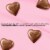 Dove Truffles Milk Chocolate Valentine's Candy Heart Gift Tin Perspective: top