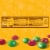 M&M'S Peanut Milk Chocolate Christmas Candy Bag Perspective: top