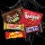 Mars Mixed Chocolate Halloween Stand Up Bag Perspective: top