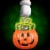 M&M'S Peanut Milk Chocolate Glow In The Dark Fun Size Halloween Candy Trick or Treat Packs Perspective: top