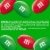 M&M'S Holiday Peanut Milk Chocolate Christmas Candy Cane Tube Perspective: top