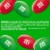 M&M'S Holiday Peanut Milk Chocolate Christmas Candy Cane Tube Perspective: top