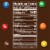 M&M'S Milk Chocolate Summer Candy Family Size Bag Perspective: top