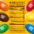 M&M'S Peanut Milk Chocolate Candy Family Size Bag Perspective: top