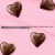 Dove Assorted Valentine's Day Dark Chocolate Truffle Candy Heart Tin Perspective: top