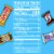 Snickers Twix Milky Way & 3 Musketeers Minis Chocolate Candy Bars Variety Pack Bag Perspective: top