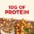 Sabra Snackers Roasted Garlic Hummus with Pretzels Perspective: top