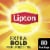 Lipton® Extra Bold Premium Black Tea Bags Perspective: top