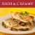 Classico Roasted Garlic Alfredo Spaghetti Pasta Sauce Perspective: top