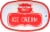 Meadow Gold® Mint Chocolate Chip Ice Cream Tub Perspective: top