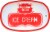 Meadow Gold Turtle Tracks Ice Cream Tub Perspective: top