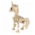 Holiday Home Skeletal Unicorn - Cream Perspective: top